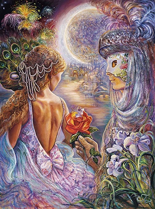Lisensiert bilde Josephine Wall Masque of love