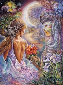 Lisensiert bilde Josephine Wall Masque of love