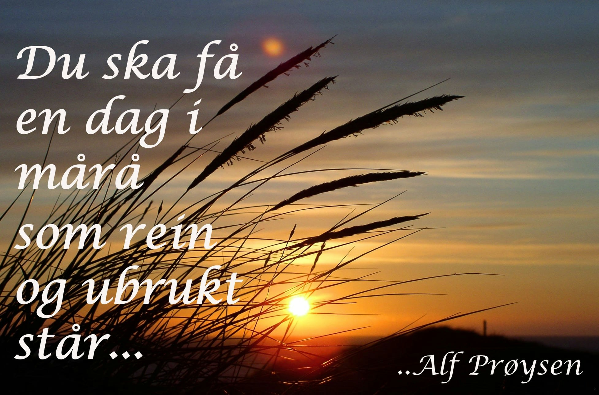 Du ska få en dag i mårå