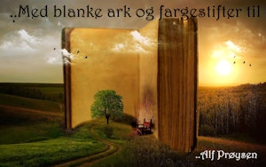 Med blanke ark