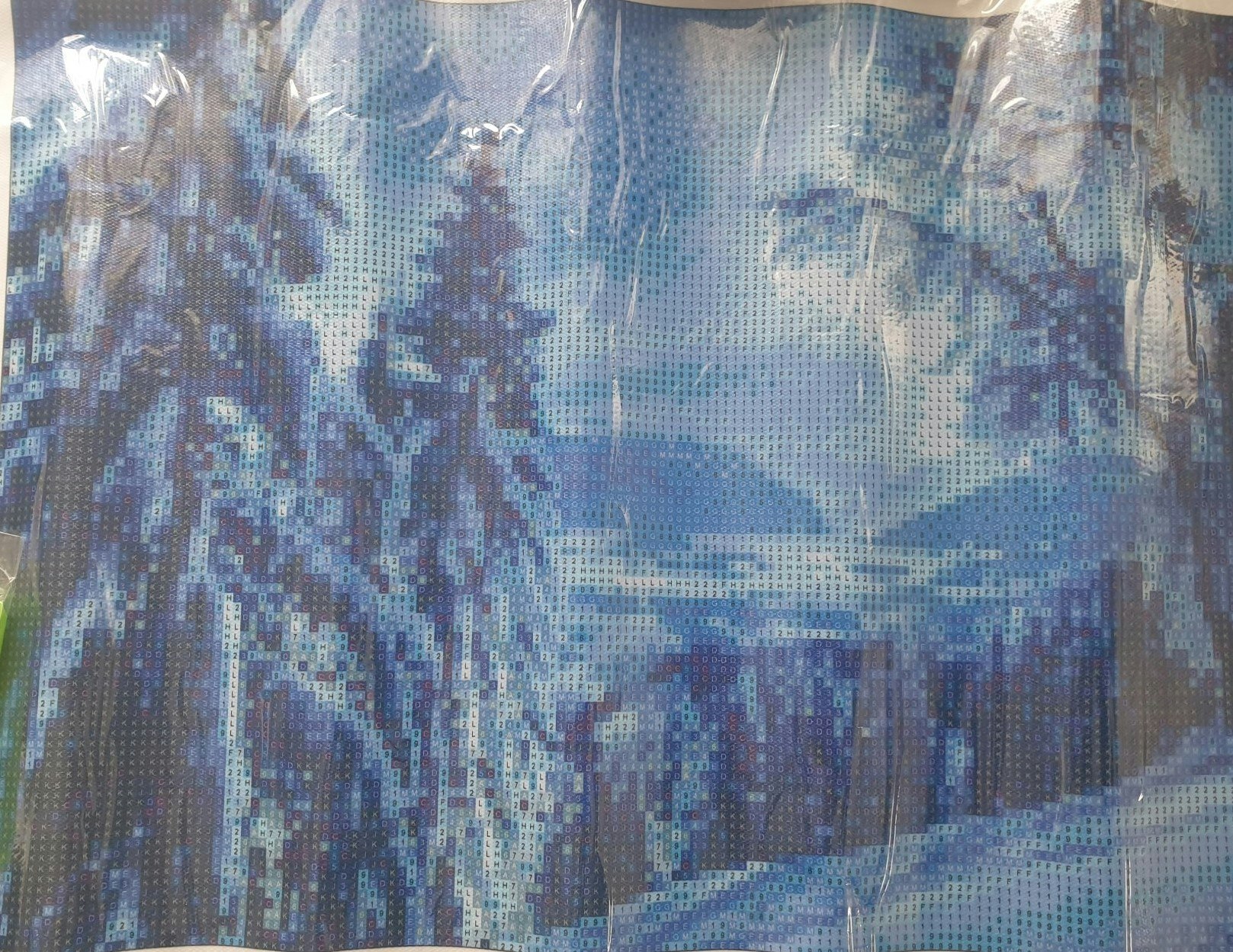 Blå vinter