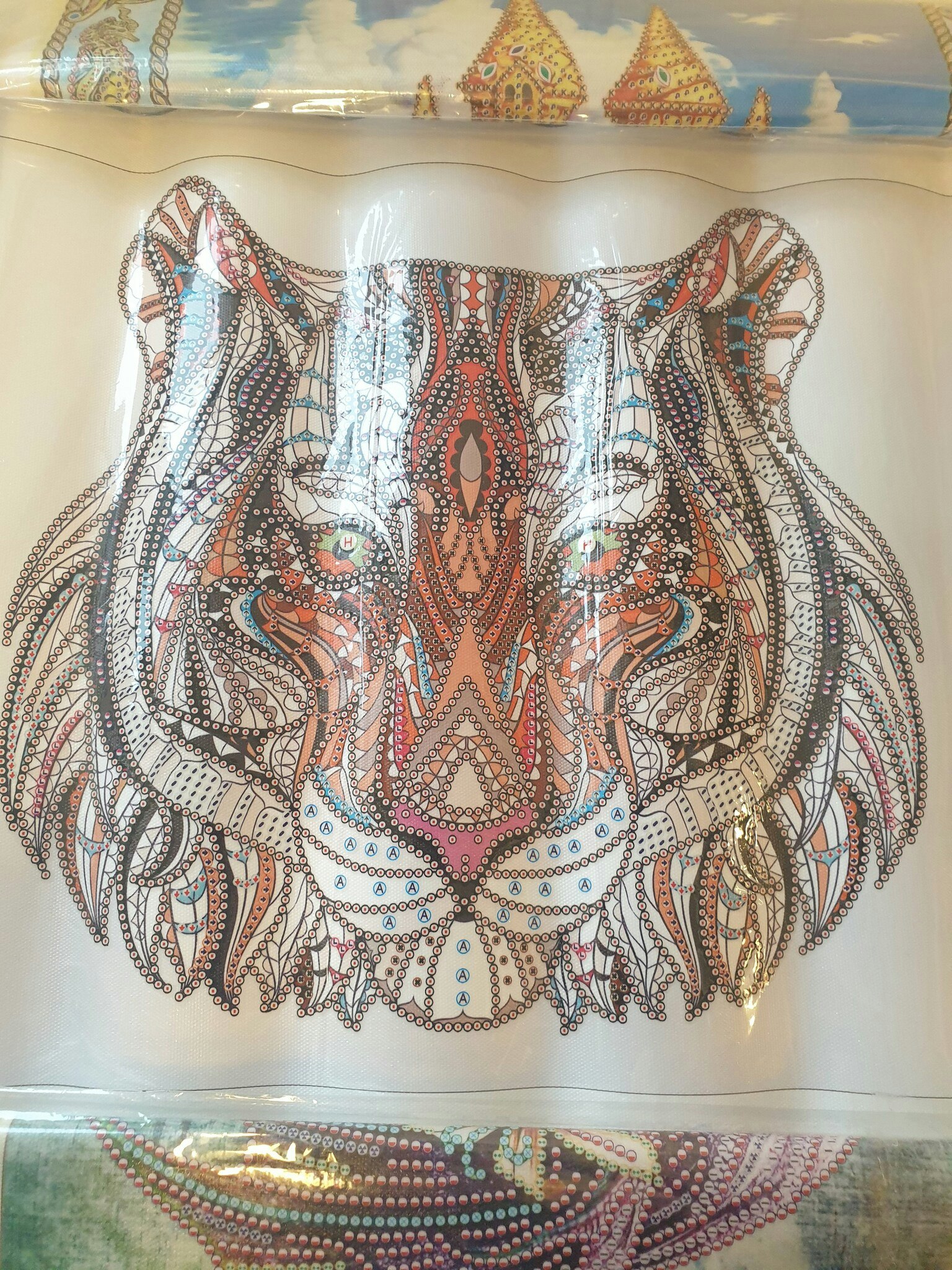 Tiger delvis perlet