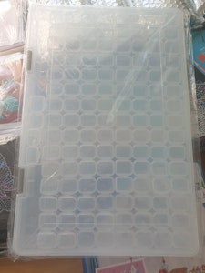 Perle oppbevarings boks 124 rom