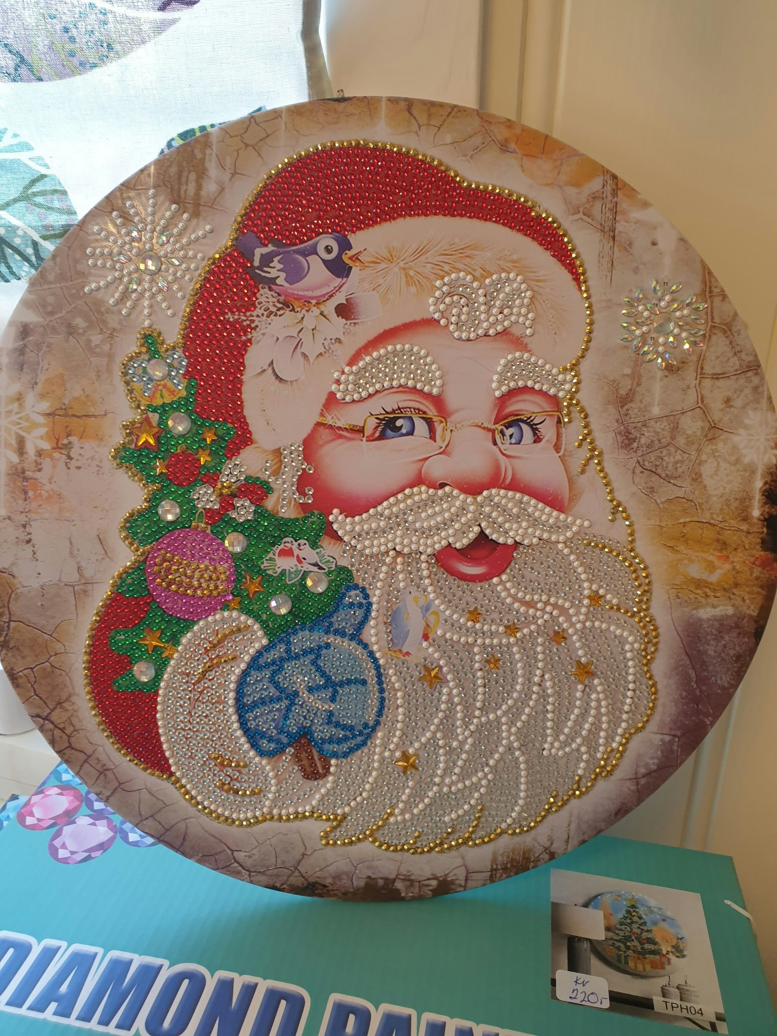 Metalplater nisse eller juletre