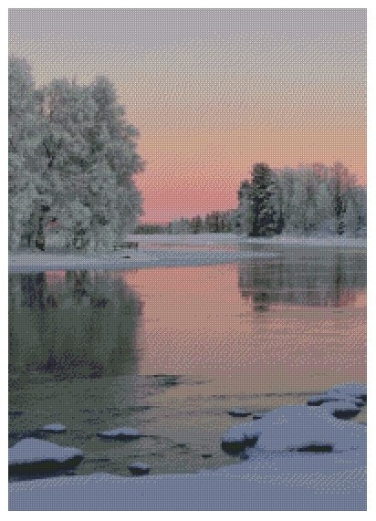 Natur Peachy sunset ©Sari Heikkinen
