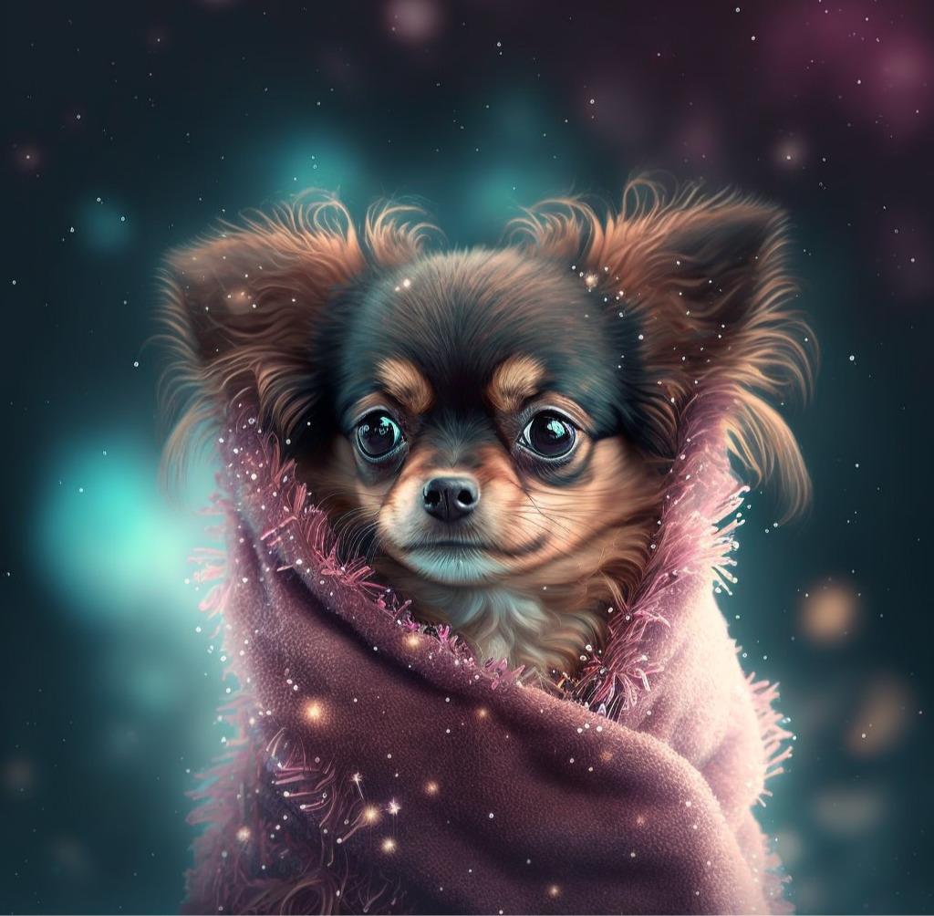 Hund Tenderness Chihuahua  ©Morgana.fantasy.ai