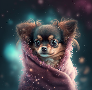 Hund Tenderness Chihuahua  ©Morgana.fantasy.ai