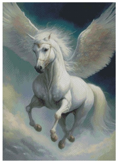 Enhjørning Magical unicorn  ©Morgana.fantasy.ai