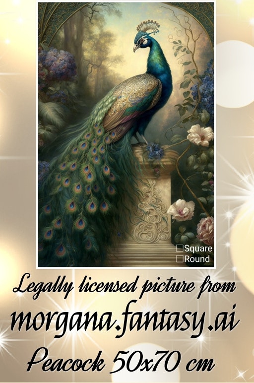 Påfugl Peacock  ©Morgana.fantasy.ai