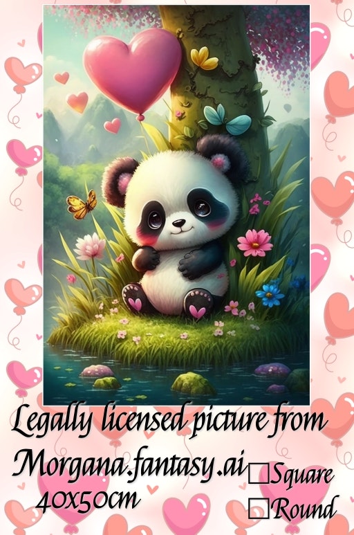 Panda Liten Panda  ©Morgana.fantasy.ai