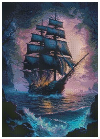 Seilskute  ©Morgana.fantasy.ai