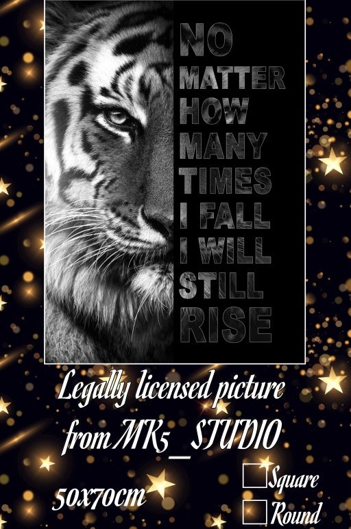 Tiger No matter how many times I fall.. ©MK5 studio