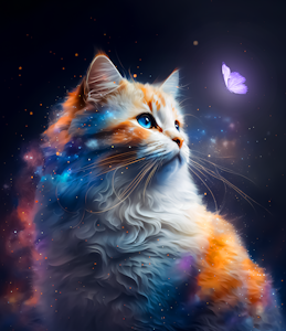 Cat in space ©Global.annihilation