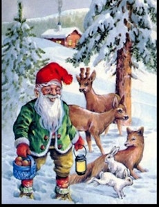 Nisse og rådyr