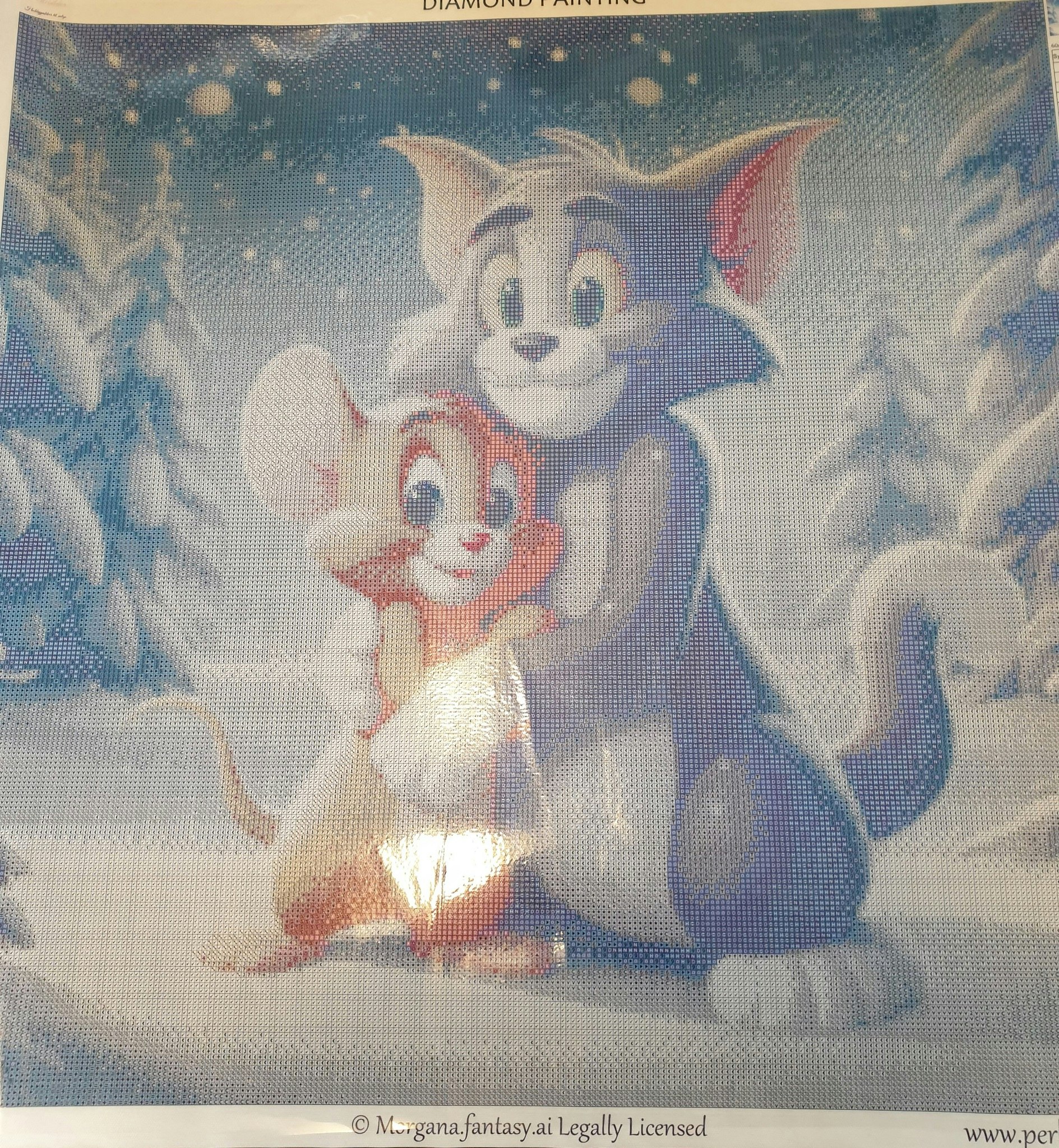 Tom & Jerry vinterstid  ©Morgana.fantasy.ai