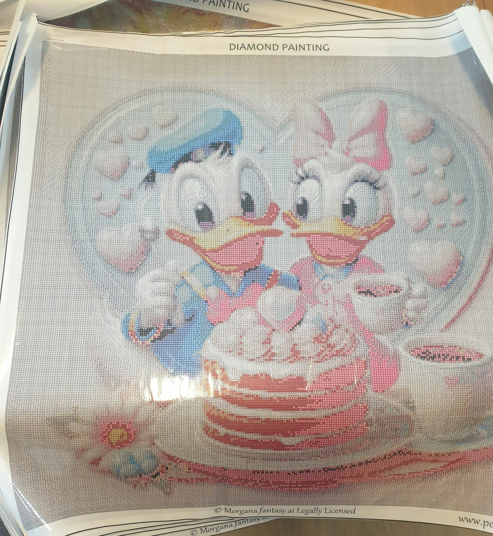 Donald og Dolly har kakefest