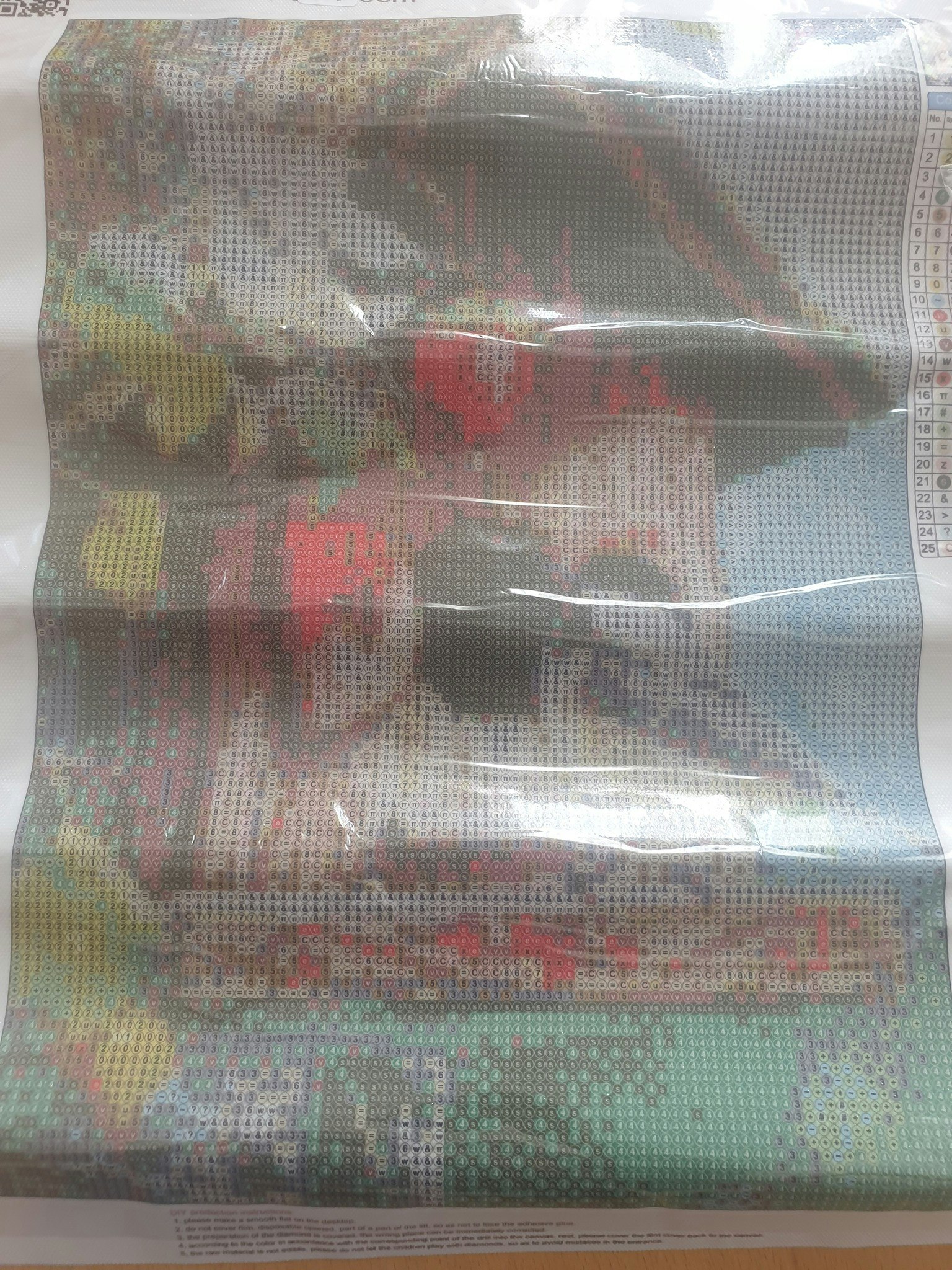 Diverse små bilder med runde perler