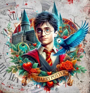Harry Potter i tiden ©Perlebilder