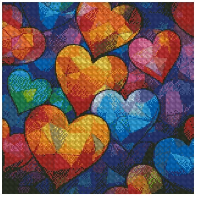 Hjertemylder med krystallperler © Soul to soul gifts