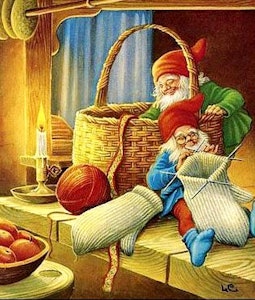 Nisse strikker