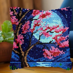 Knytepute kirsebærtre ferdig montert bunn med bakstykke 43x43 cm