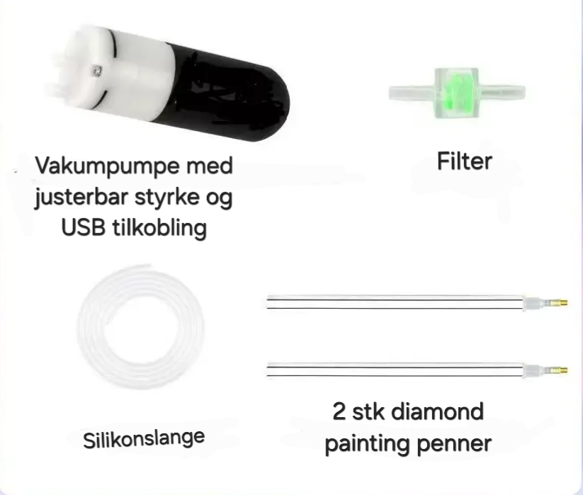 Vakumpenn til perlebilder