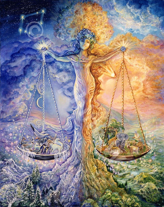 Lisensiert bilde ©Josephine Wall Libra 250 farger