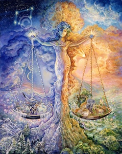 Lisensiert bilde ©Josephine Wall Libra 250 farger