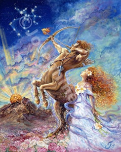 Lisensiert bilde ©Josephine Wall sagittarius 235 farger