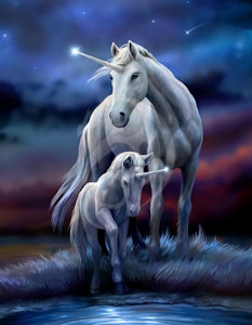 Lisensiert bilde ©Anne Stokes Eternal bond 60x75cm 50 farger inkl1 AB