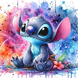 Stitch 40x40 cm laget av MilliBooDesigns