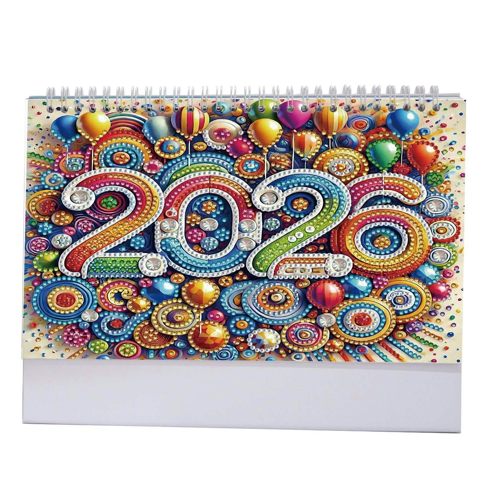 Kalender med blomster 2026