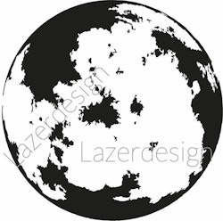14202-Stämpel Stor Måne