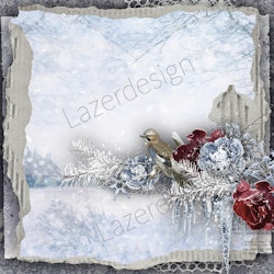 2020-03 Lazerdesign Julpapper 14,5x14,5 cm