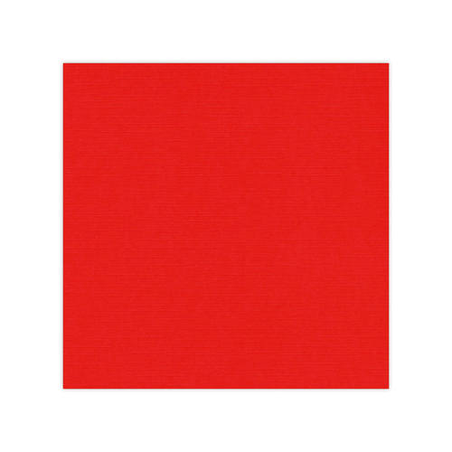 582013- Cardstock Linnestruktur röd