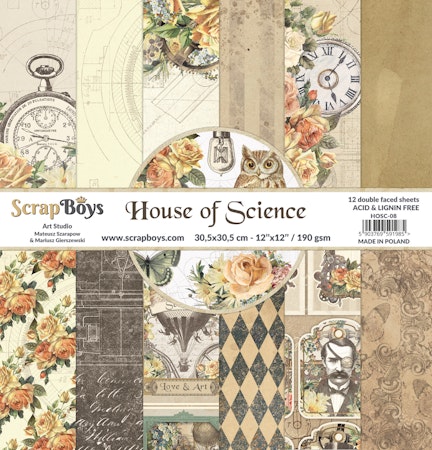 HOSC-05PAPPER House of Science 12 x 12