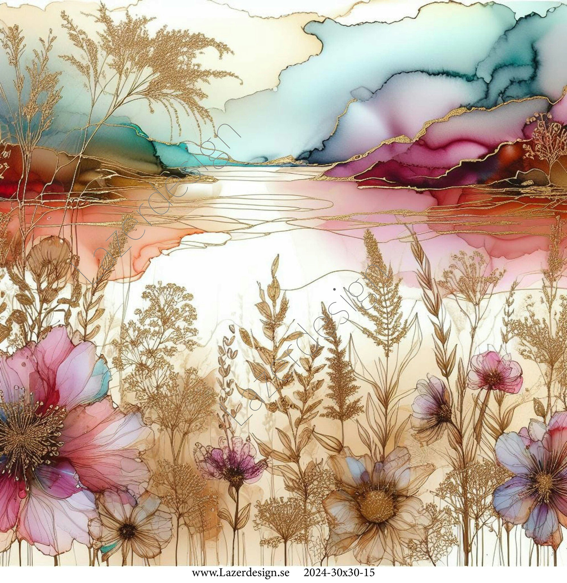 2024-30x30-15 Watercolor Natur