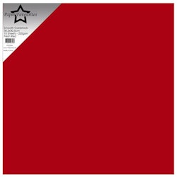 PFSS504-10 Smooth Cardstock Fresh Red