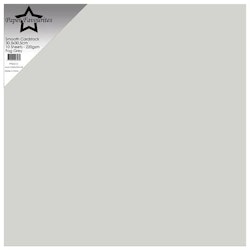 PFSS515-10 Smooth Cardstock Fog Grey