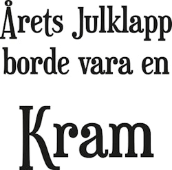 2450 - Årets Julklapp Kram