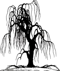 1442-Gummistämpel stort Träd