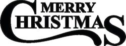 2002-Stämpel Merry christmas