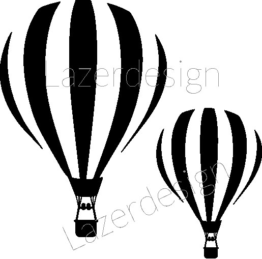 233-StämpelLuftballong 2 storlekar