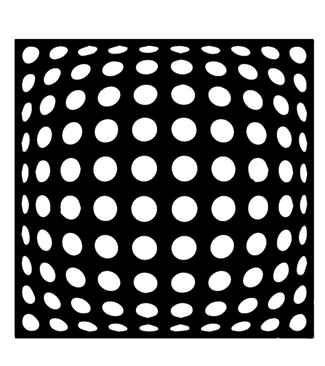 3269 - Stencil mönster cirklar