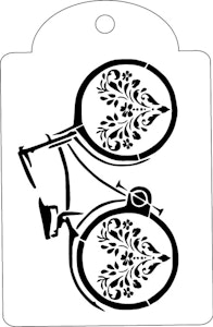 3294 - Stencil Cykel