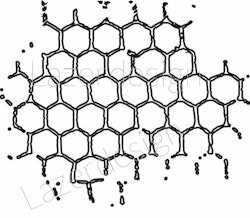 2653-Stämpel grunge rutmönster