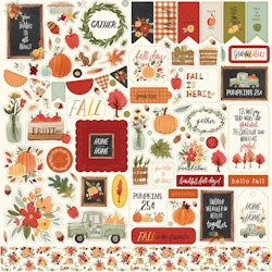 CBHEA122014 Hello Autumn Dekoration stickers