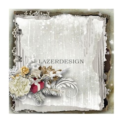 2020-49Lazerdesign Julpapper 14,5x14,5 cm