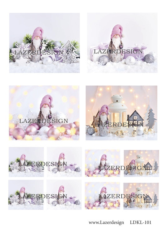 LDKL-101 Klippark Rosa Jul