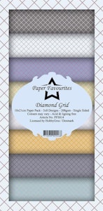 PFS014 Mönsterpapper slimcard Diamond Grid